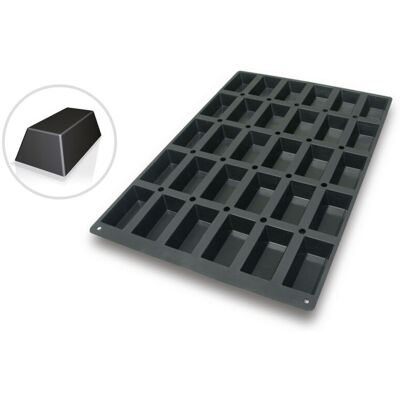 Schneider Schneider - Silikon-Backform Rechteck 60x40 cm; 130 ml, 60x40x3 cm (LxBxH); schwarz Schneider Schneider - Silikon-Backform Rechteck 60x40 cm; 130 ml, 60x40x3 cm (LxBxH); schwarz