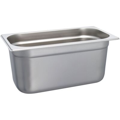 Schneider Behälter GN 1/3 Edelstahl; GN 1/3, 5500 ml, 15 cm (T); edelstahl Schneider Behälter GN 1/3 Edelstahl; GN 1/3, 5500 ml, 15 cm (T); edelstahl