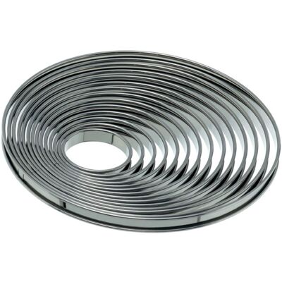 Schneider Tortenring; 2x26 cm (HxØ); edelstahl Schneider Tortenring; 2x26 cm (HxØ); edelstahl