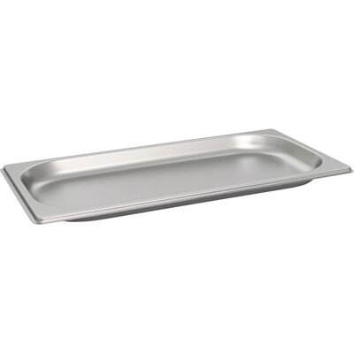 Schneider Behälter GN 1/3 Edelstahl; Größe GN 1/3, 600 ml, 2 cm (T); edelstahl Schneider Behälter GN 1/3 Edelstahl; Größe GN 1/3, 600 ml, 2 cm (T); edelstahl