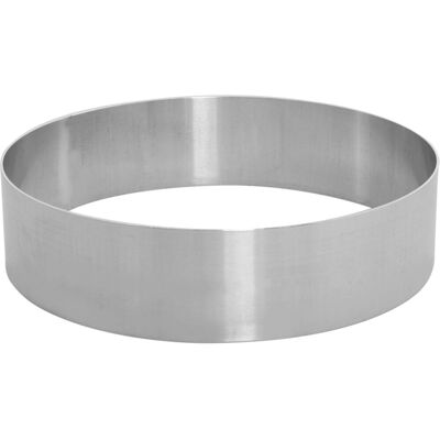 Schneider Dessert- und Tortenring; 7x28 cm (HxØ); silber Schneider Dessert- und Tortenring; 7x28 cm (HxØ); silber