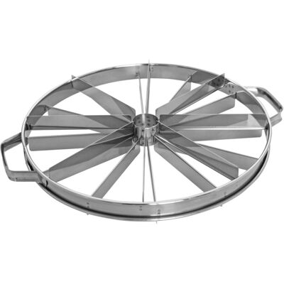 Schneider Torteneinteiler 8/12-teilig Edelstahl; 5.3x33 cm (HxØ); edelstahl Schneider Torteneinteiler 8/12-teilig Edelstahl; 5.3x33 cm (HxØ); edelstahl