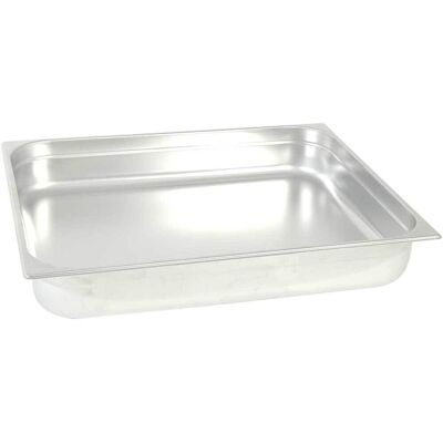 Stalgast Gastronormbehälter Serie STANDARD; GN 2/1, 58000 ml, 65x53x20 cm (LxBxT); silber Stalgast Gastronormbehälter Serie STANDARD; GN 2/1, 58000 ml, 65x53x20 cm (LxBxT); silber