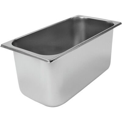 Schneider Eisbehälter; 33x16.5x15 cm (LxBxH); edelstahl Schneider Eisbehälter; 33x16.5x15 cm (LxBxH); edelstahl