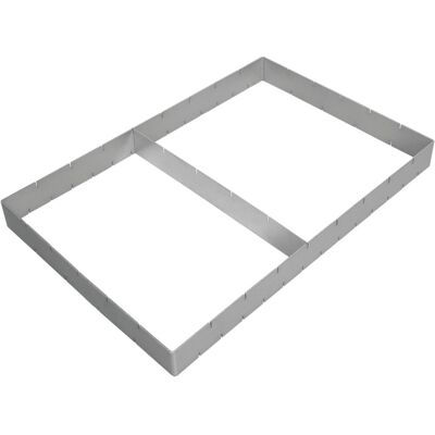 Schneider Schnittenrahmen; 56x37x5 cm (LxBxH); silber Schneider Schnittenrahmen; 56x37x5 cm (LxBxH); silber