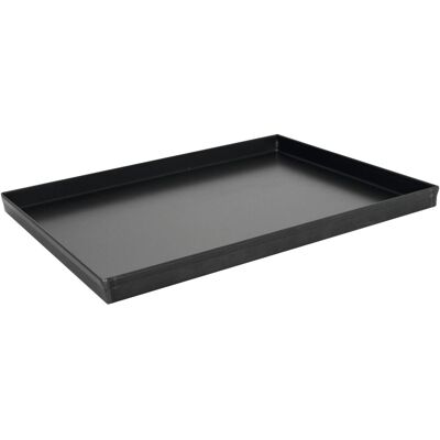 Schneider Pizzablech Blaublech rechteckig; GN 1/1, 40x30x2.5 cm (LxBxH); schwarz; rechteckig Schneider Pizzablech Blaublech rechteckig; GN 1/1, 40x30x2.5 cm (LxBxH); schwarz; rechteckig
