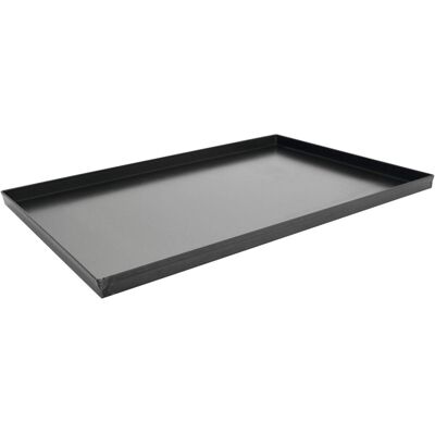 Schneider Pizzablech Blaublech rechteckig; GN 1/1, 60x40x2.5 cm (LxBxH); schwarz; rechteckig Schneider Pizzablech Blaublech rechteckig; GN 1/1, 60x40x2.5 cm (LxBxH); schwarz; rechteckig