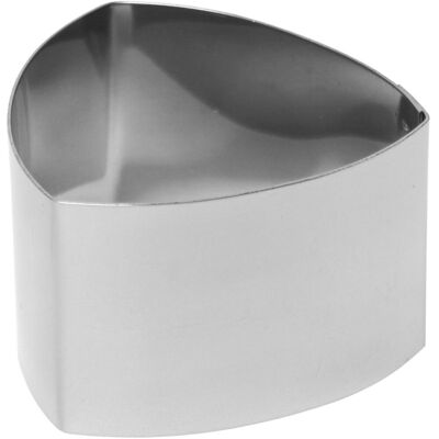 Schneider Dessertring Mini Dreieck; 6.8x4.5 cm (BxH); edelstahl Schneider Dessertring Mini Dreieck; 6.8x4.5 cm (BxH); edelstahl