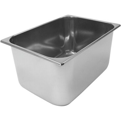 Schneider Eisbehälter; 36x25x18 cm (LxBxH); edelstahl Schneider Eisbehälter; 36x25x18 cm (LxBxH); edelstahl