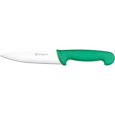 Stalgast Küchenmesser, HACCP, Edelstahlklinge; 22 cm (L); grün Stalgast Küchenmesser, HACCP, Edelstahlklinge; 22 cm (L); grün
