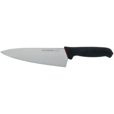 Schneider S-Grip Kochmesser; Klingenlänge 20 cm; schwarz Schneider S-Grip Kochmesser; Klingenlänge 20 cm; schwarz