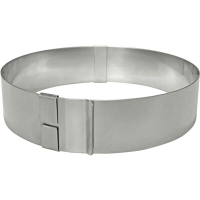 Schneider Tortenring verstellbar von 30-50 cm; 6 cm (H); edelstahl Schneider Tortenring verstellbar von 30-50 cm; 6 cm (H); edelstahl