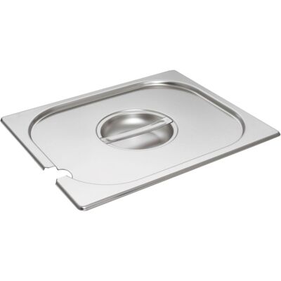 Schneider Deckel GN 1/2 Edelstahl; GN 1/2, 3 cm (T); edelstahl Schneider Deckel GN 1/2 Edelstahl; GN 1/2, 3 cm (T); edelstahl