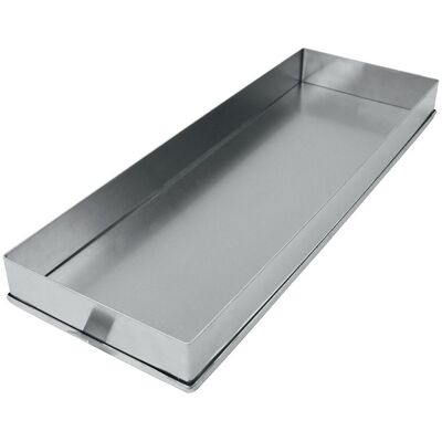 Schneider Schnittkuchenblech 580 x 200 mm 2-tlg; 58x20x5 cm (LxBxH); silber Schneider Schnittkuchenblech 580 x 200 mm 2-tlg; 58x20x5 cm (LxBxH); silber
