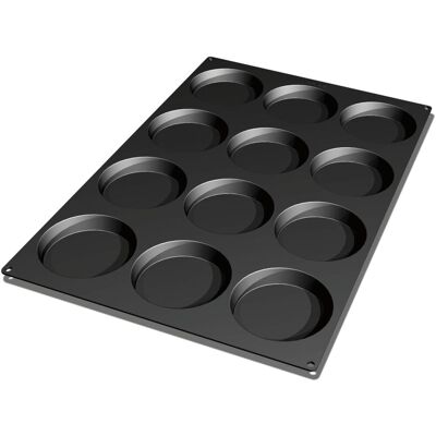 Schneider Silikonbackform Biskuit; 120 ml, 60x40x12x2.2 cm (LxBxØxH); schwarz Schneider Silikonbackform Biskuit; 120 ml, 60x40x12x2.2 cm (LxBxØxH); schwarz
