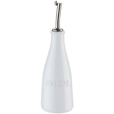 cilio Essigflasche 'VINEGAR', 250 ml; 7x23.5 cm (ØxH); weiß cilio Essigflasche 'VINEGAR', 250 ml; 7x23.5 cm (ØxH); weiß