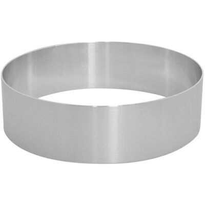 Schneider Schneider - Schneider Tortenring, Durchmesser: 260mm, Höhe: 80mm; Material: ALU, Materialstärke: 2,0mm; 8x26 cm (HxØ); silber Schneider Schneider - Schneider Tortenring, Durchmesser: 260mm, Höhe: 80mm; Material: ALU, Materialstärke: 2,0mm; 8x26 cm (HxØ); silber
