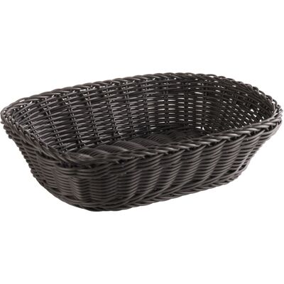 APS Korb Profi Line eckig; 19x26.5x7 cm (LxBxH); schwarz; rechteckig APS Korb Profi Line eckig; 19x26.5x7 cm (LxBxH); schwarz; rechteckig
