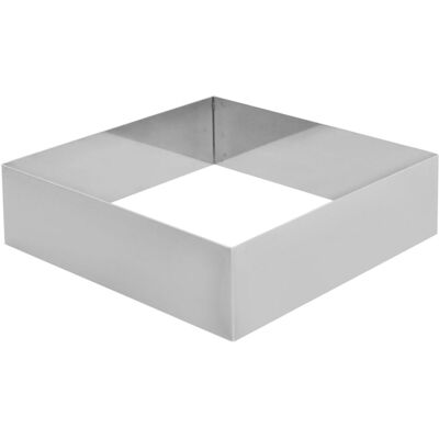 Schneider Schnitten-/Backrahmen Quadrat; 18x18x5 cm (LxBxH); edelstahl Schneider Schnitten-/Backrahmen Quadrat; 18x18x5 cm (LxBxH); edelstahl