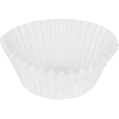 Schneider Gebäckkapseln; 5.5x5.5x4x2.1 cm (LxBxØxH); weiß; 1000 Stück / Pack Schneider Gebäckkapseln; 5.5x5.5x4x2.1 cm (LxBxØxH); weiß; 1000 Stück / Pack