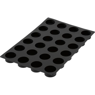 Schneider Silikonbackform Zylinder; 133 ml, 60x40x7x3.5 cm (LxBxØxH); schwarz Schneider Silikonbackform Zylinder; 133 ml, 60x40x7x3.5 cm (LxBxØxH); schwarz