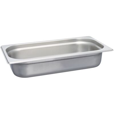 Schneider Behälter GN 1/3 Edelstahl; GN 1/3, 2500 ml, 6.5 cm (T); edelstahl Schneider Behälter GN 1/3 Edelstahl; GN 1/3, 2500 ml, 6.5 cm (T); edelstahl