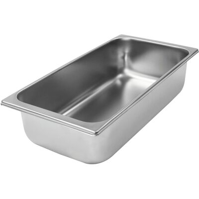 Schneider Eisbehälter; 33x16.5x8 cm (LxBxH); edelstahl Schneider Eisbehälter; 33x16.5x8 cm (LxBxH); edelstahl