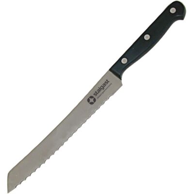 Stalgast Brotmesser, Edelstahlklinge; 19.5 cm (L); schwarz Stalgast Brotmesser, Edelstahlklinge; 19.5 cm (L); schwarz