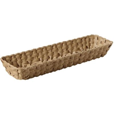 APS GN Korb -TWIRL-; 53x16.2x6.5 cm (LxBxH); braun APS GN Korb -TWIRL-; 53x16.2x6.5 cm (LxBxH); braun