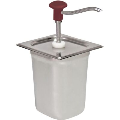 Schneider Druckknopf Dosierspender; 3000 ml, 18x16.5x32 cm (LxBxH); rot Schneider Druckknopf Dosierspender; 3000 ml, 18x16.5x32 cm (LxBxH); rot