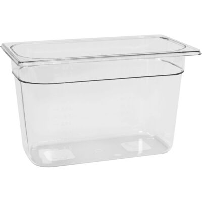 Schneider Behälter GN 1/3 Polycarbonat; GN 1/3, 7100 ml, 20 cm (T); transparent Schneider Behälter GN 1/3 Polycarbonat; GN 1/3, 7100 ml, 20 cm (T); transparent