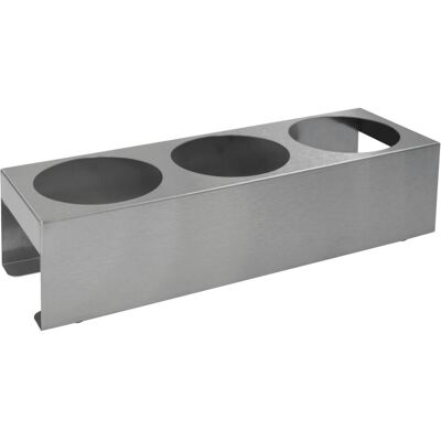 Schneider Ständer für Dosierspender rund; 40x12x10 cm (LxBxH); edelstahl Schneider Ständer für Dosierspender rund; 40x12x10 cm (LxBxH); edelstahl