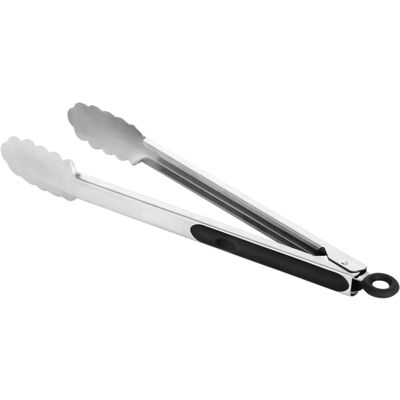 Stalgast Universalzange, rutschfester Griff; 30 cm (L); silber/schwarz Stalgast Universalzange, rutschfester Griff; 30 cm (L); silber/schwarz