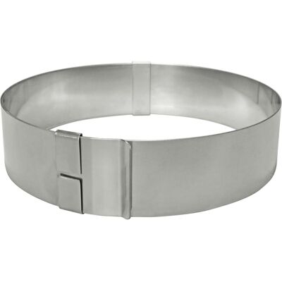 Schneider Tortenring verstellbar von 18-30 cm; 6 cm (H); edelstahl Schneider Tortenring verstellbar von 18-30 cm; 6 cm (H); edelstahl