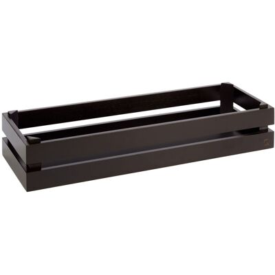APS Holzbox SUPERBOX - Akazienholz Aufbewahrungsbox - Schwarz - 55,5cm APS Holzbox SUPERBOX - Akazienholz Aufbewahrungsbox - Schwarz - 55,5cm