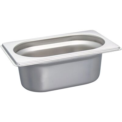 Schneider Behälter GN 1/9 Edelstahl; GN 1/9, 600 ml, 6.5 cm (T); edelstahl Schneider Behälter GN 1/9 Edelstahl; GN 1/9, 600 ml, 6.5 cm (T); edelstahl