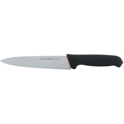 Schneider S-Grip Kochmesser; Klingenlänge 18 cm; schwarz Schneider S-Grip Kochmesser; Klingenlänge 18 cm; schwarz