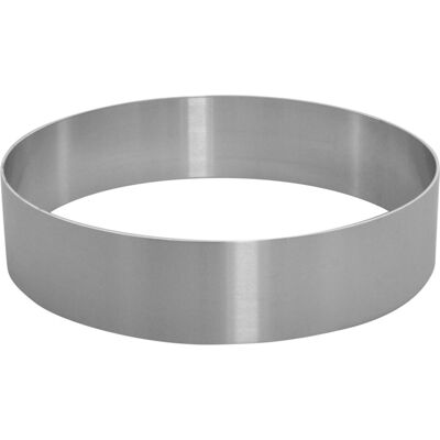 Schneider Dessert- und Tortenring Aluminium; 26x6 cm (ØxH); silber; rund Schneider Dessert- und Tortenring Aluminium; 26x6 cm (ØxH); silber; rund