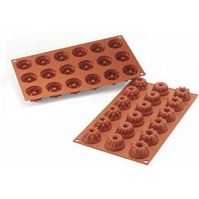 Schneider Silikonbackform Mini Fantasy; 17.5 ml, 30x17.5x2.2 cm (LxBxH); rot Schneider Silikonbackform Mini Fantasy; 17.5 ml, 30x17.5x2.2 cm (LxBxH); rot
