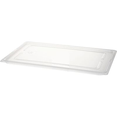 Stalgast GN-Deckel, dicht schließend, Polypropylen, GN 1/1, Serie Protect von Stalgast; GN 1/1, 53 cm (B); transparent; rechteckig Stalgast GN-Deckel, dicht schließend, Polypropylen, GN 1/1, Serie Protect von Stalgast; GN 1/1, 53 cm (B); transparent; rechteckig