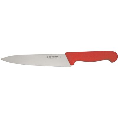 Schneider Kochmesser; Klingenlänge 18 cm; rot Schneider Kochmesser; Klingenlänge 18 cm; rot