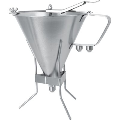 Schneider Likör-/Fondanttrichter Eco mit Ständer; 1500 ml, 19x23 cm (ØxH); edelstahl Schneider Likör-/Fondanttrichter Eco mit Ständer; 1500 ml, 19x23 cm (ØxH); edelstahl
