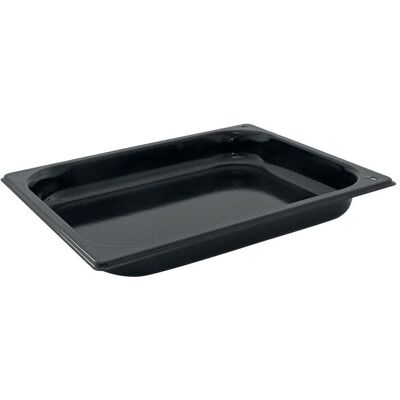 Schneider Backblech GN 1/2 - 2,5 Liter; Größe GN 1/2, 32.5x26.5x4 cm (LxBxH); schwarz; rechteckig Schneider Backblech GN 1/2 - 2,5 Liter; Größe GN 1/2, 32.5x26.5x4 cm (LxBxH); schwarz; rechteckig