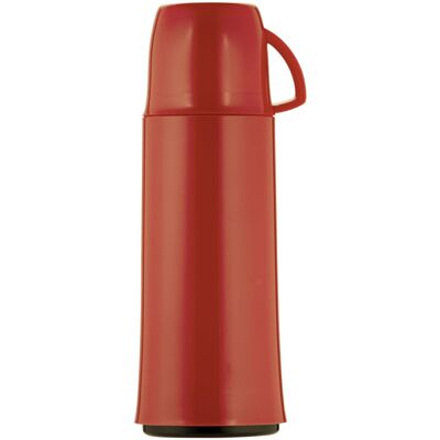 Helios Isolierflasche 0,5L - Kunststoff, Rot, mit Griff Helios Isolierflasche 0,5L - Kunststoff, Rot, mit Griff