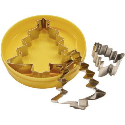 Schneider Ausstecher-Set Tanne; 2 cm (H); edelstahl Schneider Ausstecher-Set Tanne; 2 cm (H); edelstahl
