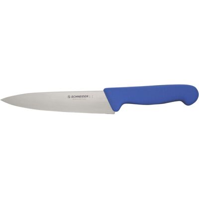 Schneider Kochmesser; Klingenlänge 16 cm; blau Schneider Kochmesser; Klingenlänge 16 cm; blau