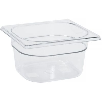 Schneider Behälter GN 1/6 Polycarbonat; GN 1/6, 1600 ml, 10 cm (T); transparent Schneider Behälter GN 1/6 Polycarbonat; GN 1/6, 1600 ml, 10 cm (T); transparent