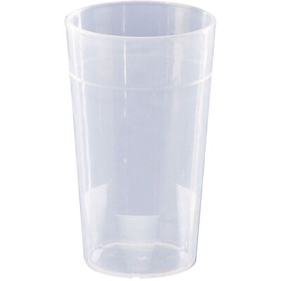 WACA Trinkbecher Polypropylen; 200 ml, 6.5x11.4 cm (ØxH); transparent; 0.2 l Eichstrich, 50 Stück / Pack WACA Trinkbecher Polypropylen; 200 ml, 6.5x11.4 cm (ØxH); transparent; 0.2 l Eichstrich, 50 Stück / Pack
