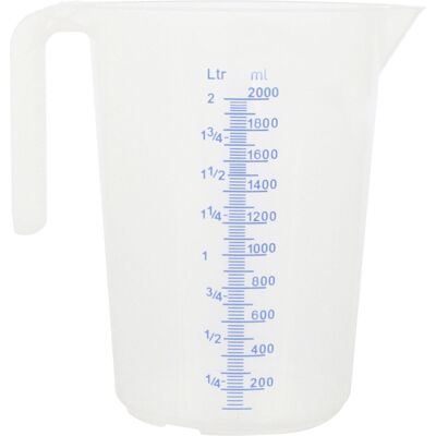 Schneider Messbecher Staple; 2000 ml; natur Schneider Messbecher Staple; 2000 ml; natur