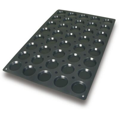 Schneider Silikonbackforn Florentiner; 25 ml, 60x40x6x1.1 cm (LxBxØxH); schwarz Schneider Silikonbackforn Florentiner; 25 ml, 60x40x6x1.1 cm (LxBxØxH); schwarz